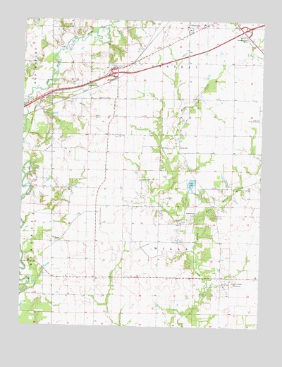 Beaver Creek, IL USGS Topographic Map