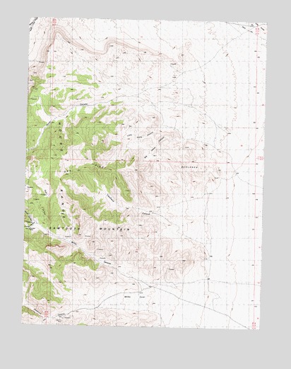 Miller Cove, UT USGS Topographic Map