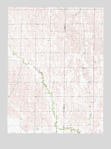 Miller SW, NE USGS Topographic Map