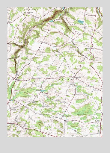 Millers Mills, NY USGS Topographic Map
