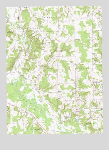 Millers Station, PA USGS Topographic Map