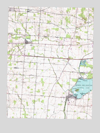 Millersport, OH USGS Topographic Map