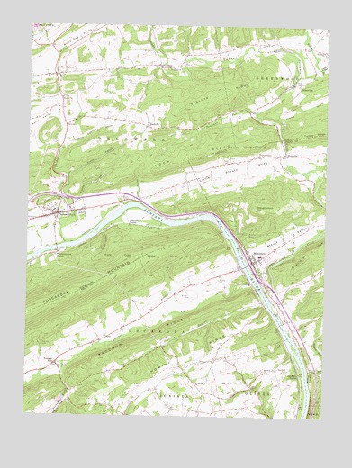 Millerstown, PA USGS Topographic Map