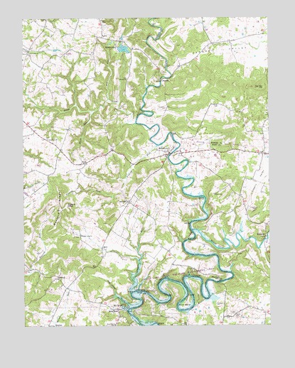 Millerstown, KY USGS Topographic Map