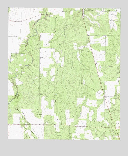 Millersview NW, TX USGS Topographic Map