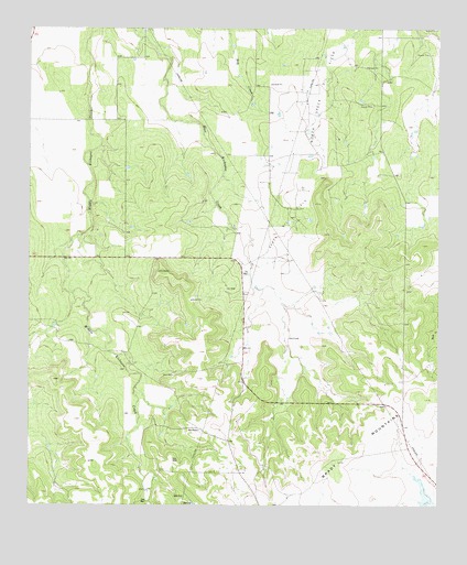 Millersview SW, TX USGS Topographic Map