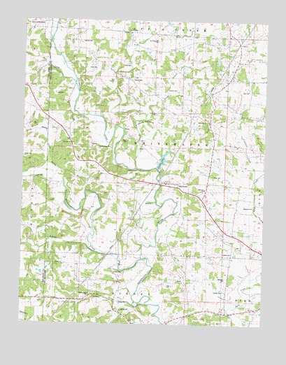 Millersville, MO USGS Topographic Map
