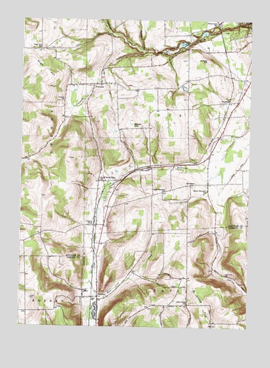 Beaver Dams, NY USGS Topographic Map