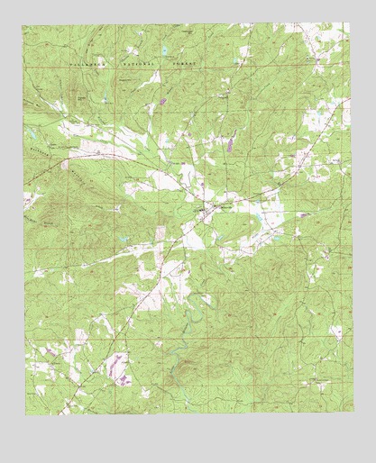 Millerville, AL USGS Topographic Map