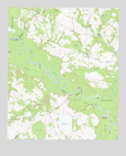 Millett, SC USGS Topographic Map