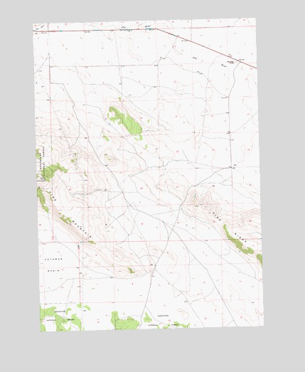 Millican SE, OR USGS Topographic Map
