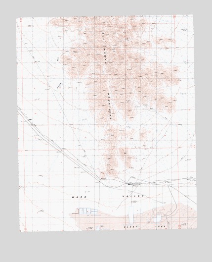 Milligan, CA USGS Topographic Map