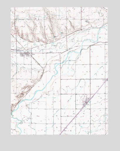 Milliken, CO USGS Topographic Map