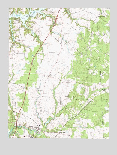 Millington, MD USGS Topographic Map
