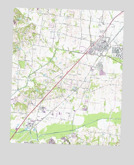 Millington, TN USGS Topographic Map