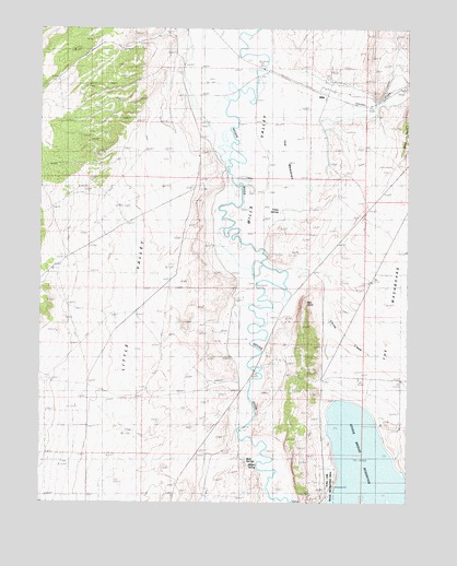 Mills, UT USGS Topographic Map