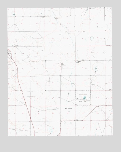 Mills East, NM USGS Topographic Map