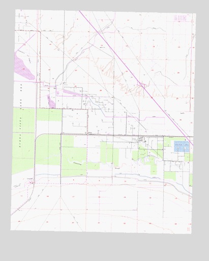 Millux, CA USGS Topographic Map