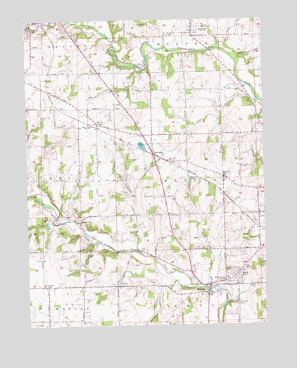 Millville, OH USGS Topographic Map