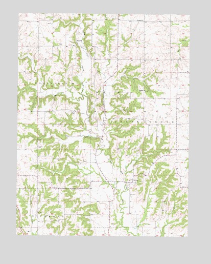 Millville, MO USGS Topographic Map