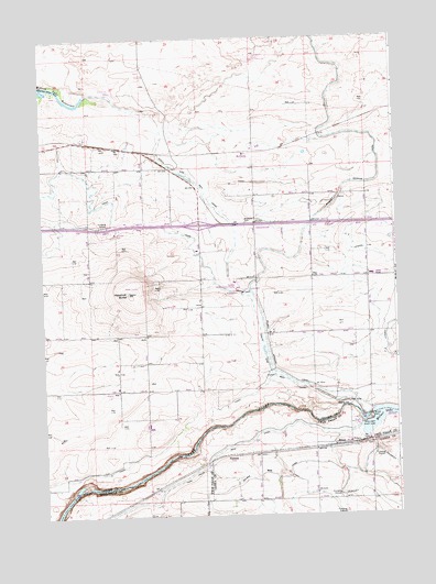 Milner, ID USGS Topographic Map