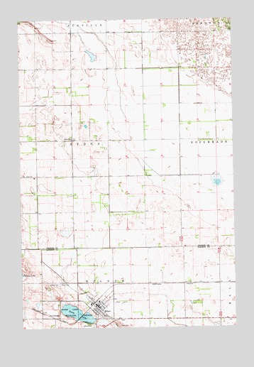 Milnor, ND USGS Topographic Map