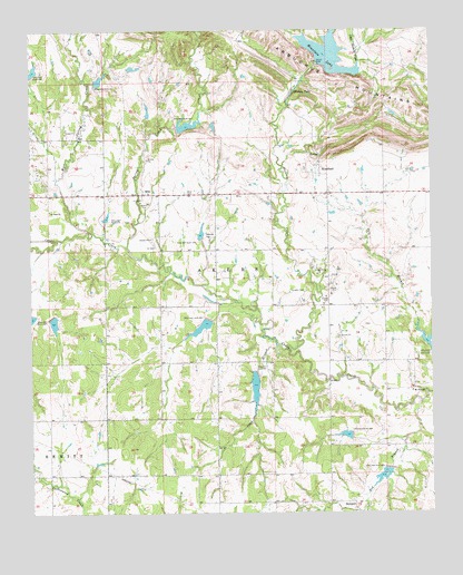 Milo, OK USGS Topographic Map