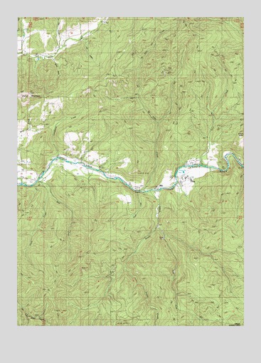 Milo, OR USGS Topographic Map