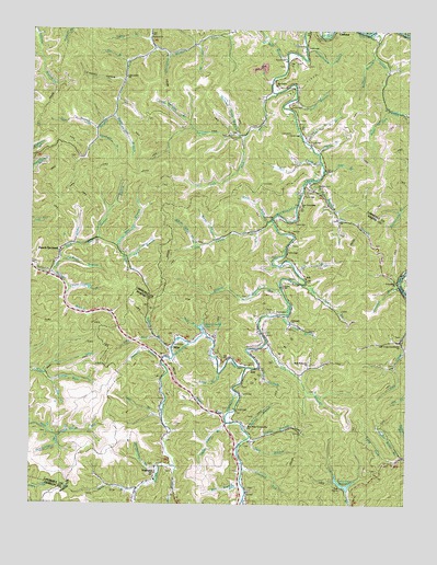 Milo, KY USGS Topographic Map
