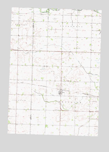 Milroy, MN USGS Topographic Map
