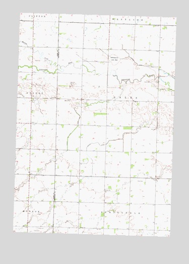 Milroy SE, MN USGS Topographic Map