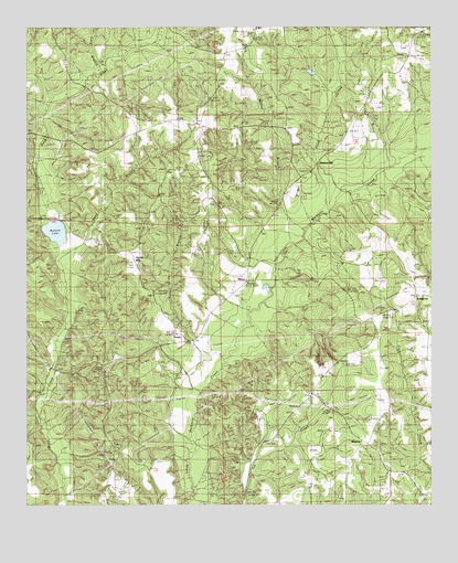 Milton, AL USGS Topographic Map