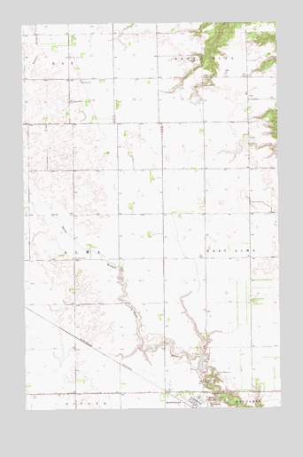 Milton, ND USGS Topographic Map