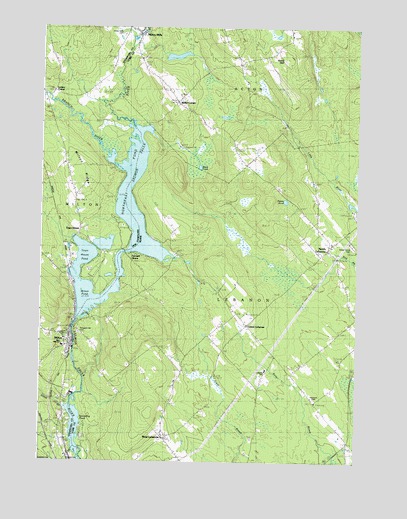 Milton, NH USGS Topographic Map