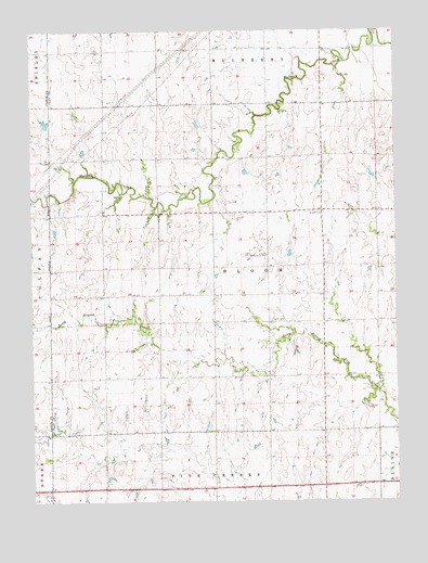 Miltonvale NE, KS USGS Topographic Map