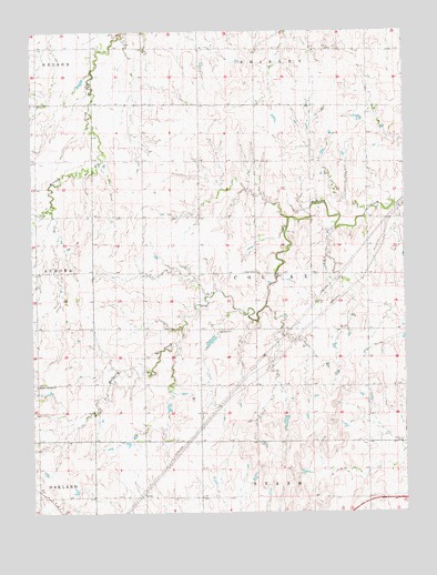 Miltonvale NW, KS USGS Topographic Map