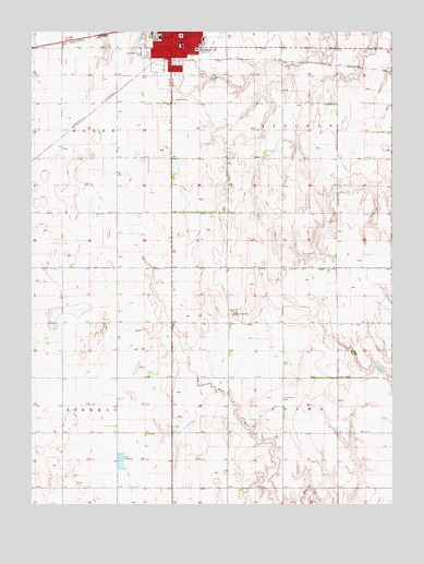 Minden South, NE USGS Topographic Map