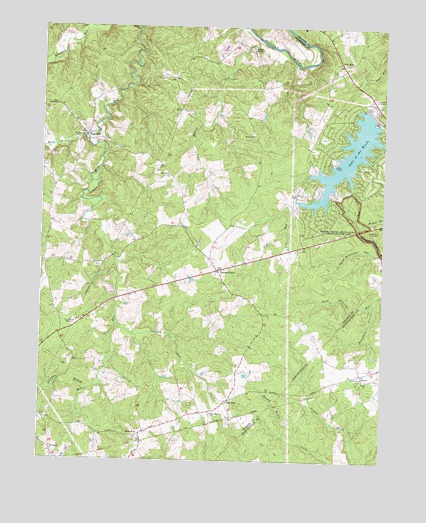 Mine Run, VA USGS Topographic Map