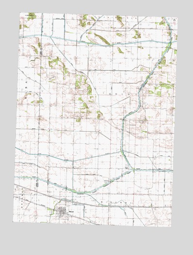 Mineral, IL USGS Topographic Map