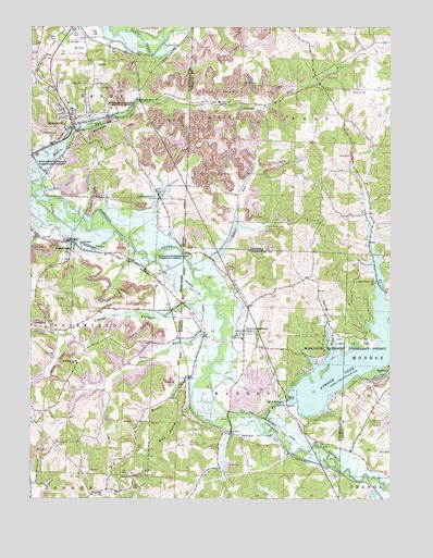 Mineral City, OH USGS Topographic Map