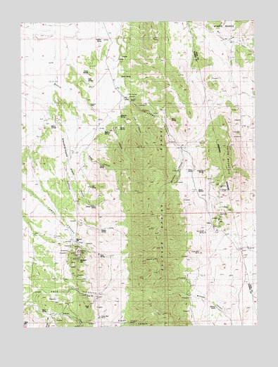 Mineral Hill, NV USGS Topographic Map