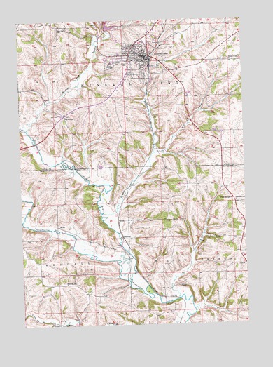Mineral Point, WI USGS Topographic Map