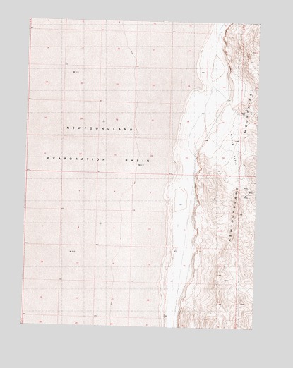Miners Basin, UT USGS Topographic Map