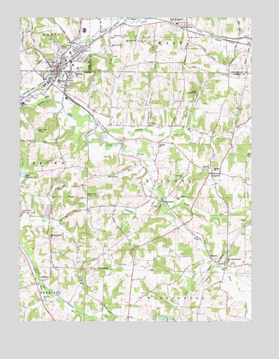 Minerva, OH USGS Topographic Map