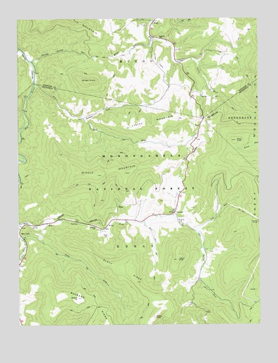 Mingo, WV USGS Topographic Map