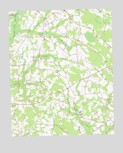 Mingo, NC USGS Topographic Map