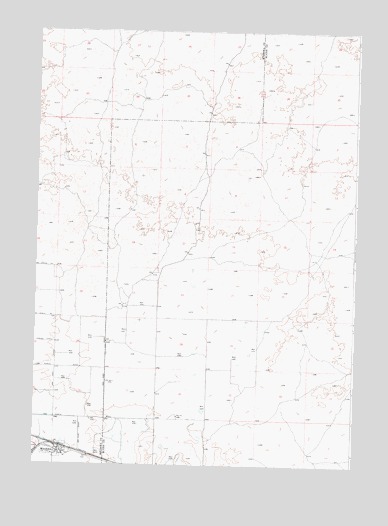 Minidoka, ID USGS Topographic Map