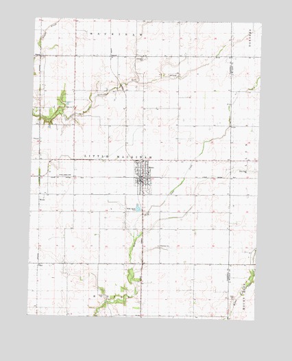 Minier, IL USGS Topographic Map
