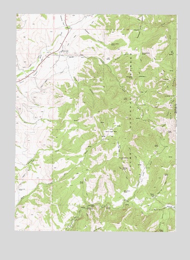 Mink Creek, ID USGS Topographic Map