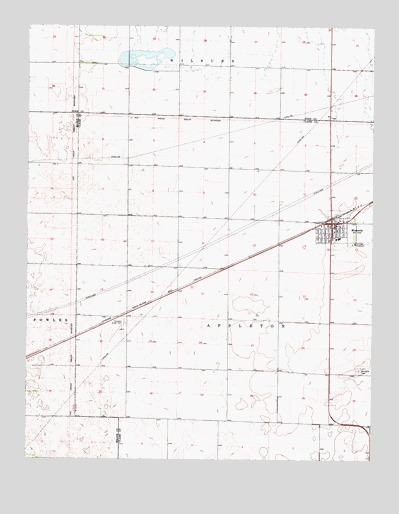 Minneola, KS USGS Topographic Map